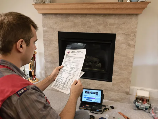 Thorough chimney inspection by Valley Falls Chimney Sweep in Valley Falls, RI