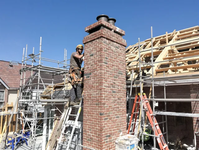 New chimney installation completed by Valley Falls Chimney Sweep in Valley Falls, RI