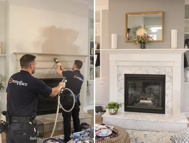 Professional soot removal by Valley Falls Chimney Sweep team in Valley Falls, RI